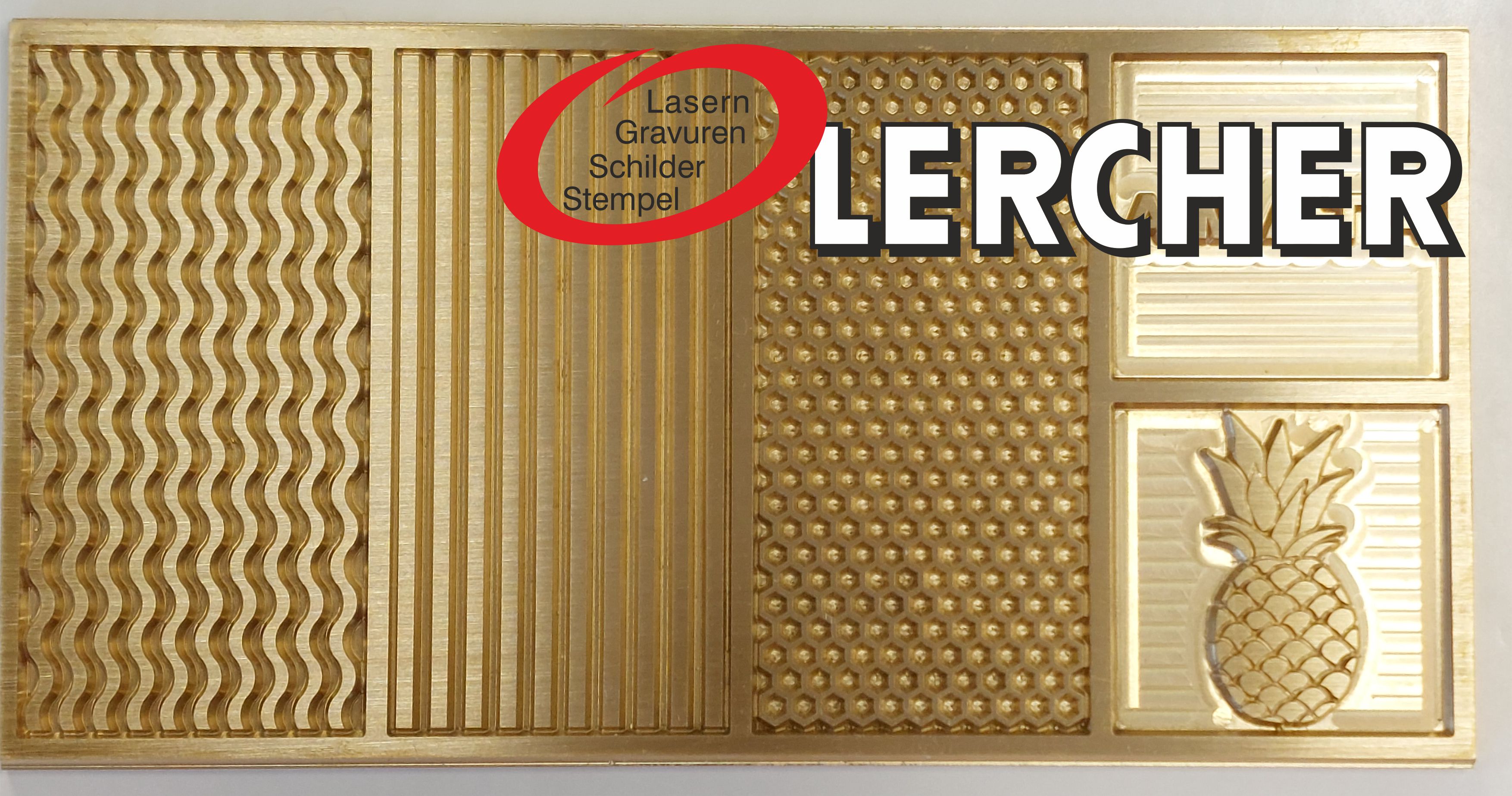 Eisstempel-Platte mit individueller Gravur