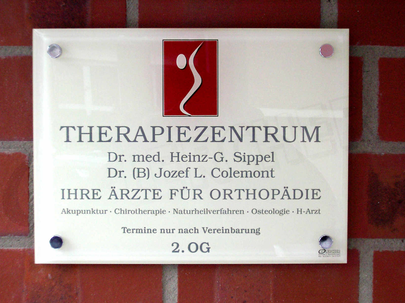 praxisschild-therapiezentrum