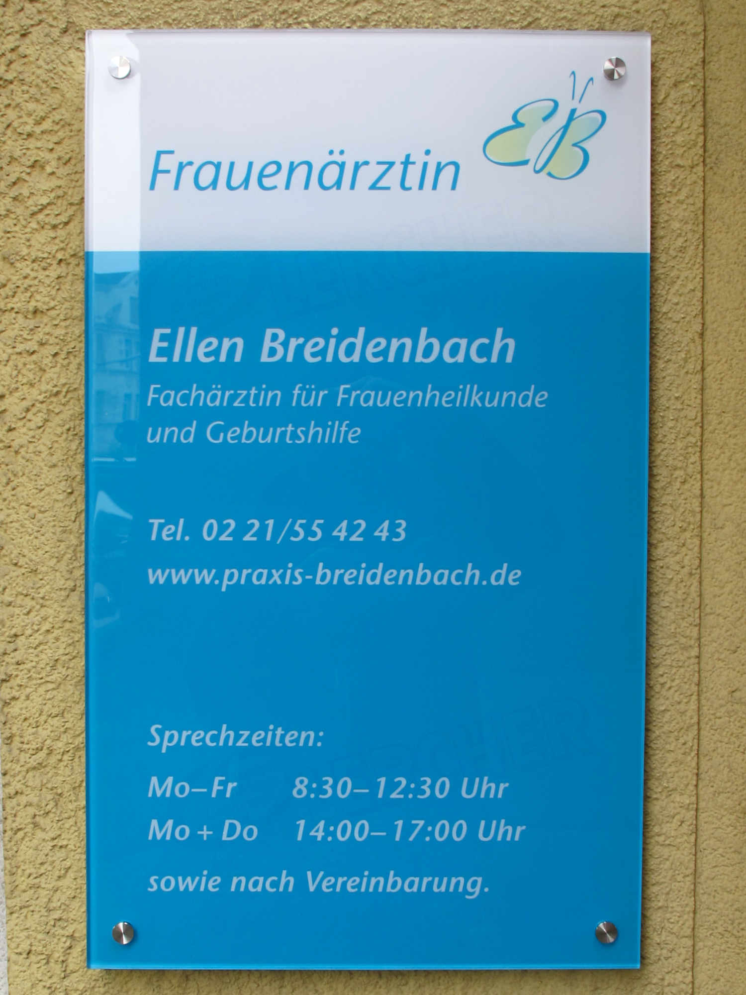 praxisschild-frauenaerztin